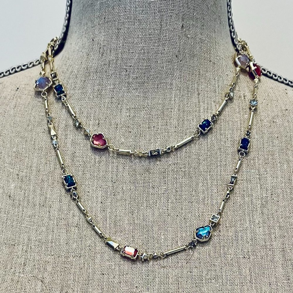 Kendra Scott Long Jewel Necklace